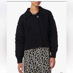 ba&sh Black Sweater Cardigan